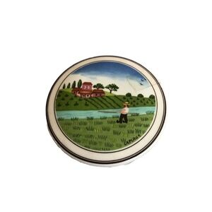 Villeroy & Boch Trinket Box  Depuis 1748‎ Design Naif Laplau Porcelain